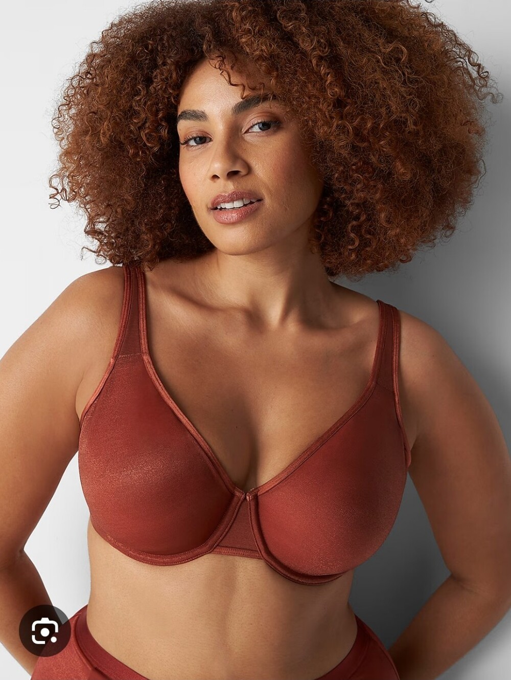 Cacique Glissonette Unlined Full Coverage Shimmery Bra Size 42DDD
